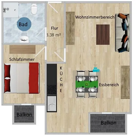 Appartamento Seeschloss Whg15 Dahme (Schleswig-Holstein)